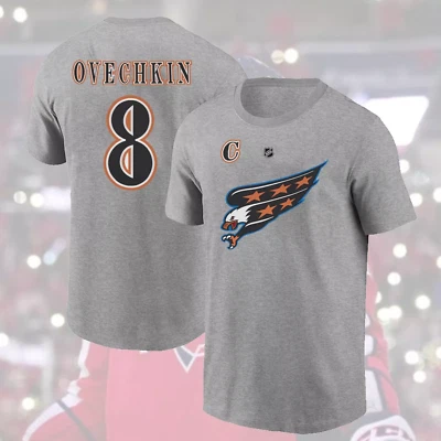 OFERTA - Alexander Ovechkin #8 Washington Capitals 50 aniversario nombre y número Foto 1 de 3
