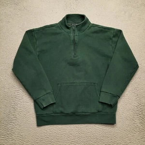 Beyond Yoga Recharge Pullover Women Small Forest Green Fleece 1/4 Zip Sweatshirt - Picture 1 of 8