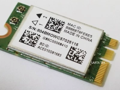 Nuevo Toshiba OEM G86C00068410 Broadcom BCM943142Y 802.11bgn BT 4 M.2 Mini -NGFF Foto 1 de 2