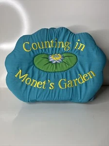 Counting In Monets Garden Plush Soft Baby Toy Play set Pond Doll tree Museum HTF - Picture 1 of 4