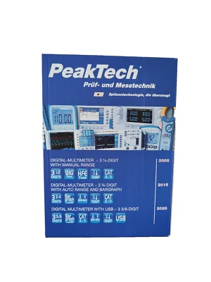  PeakTech 2015 Digital Multimeter  - Bild 1 von 4
