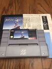 Final Fantasy: Mystic Quest (SNES) + Manual + Map + Dust Cover- TESTED - WORKS!