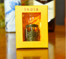 3" Decorative Christmas Shot Glass Taj Mahal Home Barware Souvenir Diwali Gifts