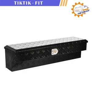Side Mount 48"X13"X13" Aluminum Pickup Truck Bed Tool Box Trailer Storage w/Lock - Picture 1 of 7