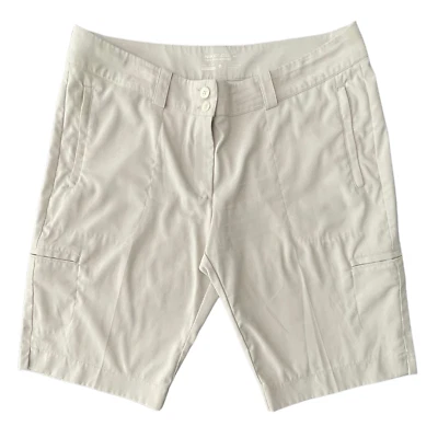 Pantalón Corto Nike Golf Tour Performance, Entrepierna 12", Para Mujer Talla 12, Color: Hueso Claro Foto 1 de 4