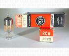 Rca 2Cy5 Vacuum Tubes Made In Usa Nos Lot Of 2 +Box
