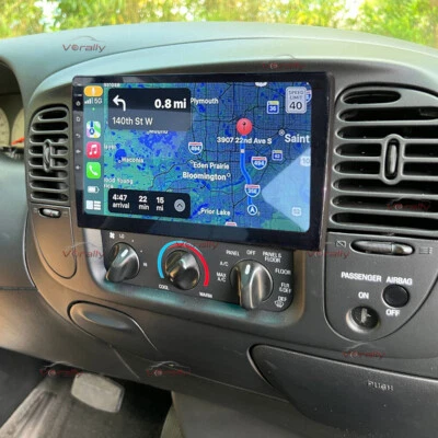 4+64G 适用于 1997 年 1998 - 2004 年福特 F150 10.1 英寸 Android 14 Carplay 汽车立体声收音机 GPS — 第 1/4 张图片