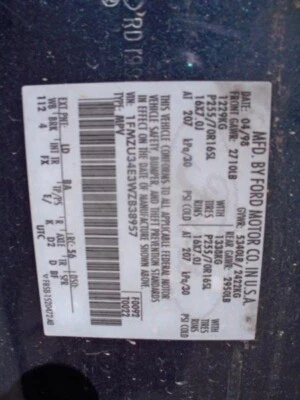 Used Power Steering Pump fits: 1998 Ford Explorer 6-245 4.0L SOHC Grade A - Image 1 of 4