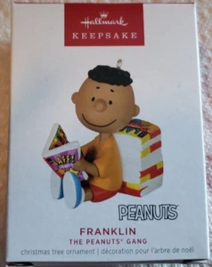 Hallmark 2023 Peanuts Gang Franklin Limited Quantity Ornament - Picture 1 of 1