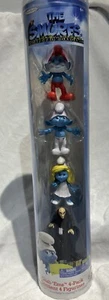 The Smurfs Movie 2011 Grab Ems 4 Pack Jakks Papa Clumsy Gargamel Smurfette New - Picture 1 of 7