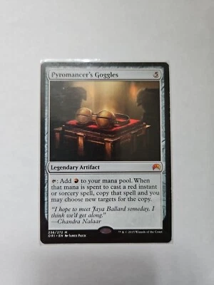 Pyromancer's Goggles (Origins - Magic The Gathering TCG) - Image 1 of 3