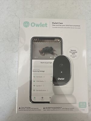 Owlet Cam Smart 2-Way HD Video Monitoring System With Wide Angel Night Vision • 59$