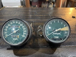 1975 1976 GL 1000 Goldwing Speedometer and Tachometer with Temperature Gauge - Bild 1 von 13