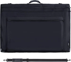 24X36 Art Portfolio Tote Bag - Large Carrying Storage Case with Handle & Adjusta - Picture 1 of 12
