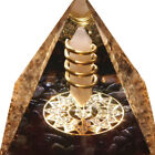Natural Crystal Ogan Pyramid Handmade Lucky Stone Pyramid Home Office Decoration