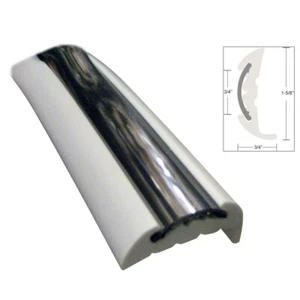 KIT DE RIEL DE FROTAMIENTO SEMI RÍGIDO TACO BLANCO CON INSERTO DE CROMO FLEXIBLE - Imagen 1 de 1