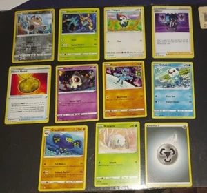Pokémon TCG Vivid Voltage Lot! Galarian Meowth Reverse Holo, Dhelmise, and more! - Picture 1 of 16