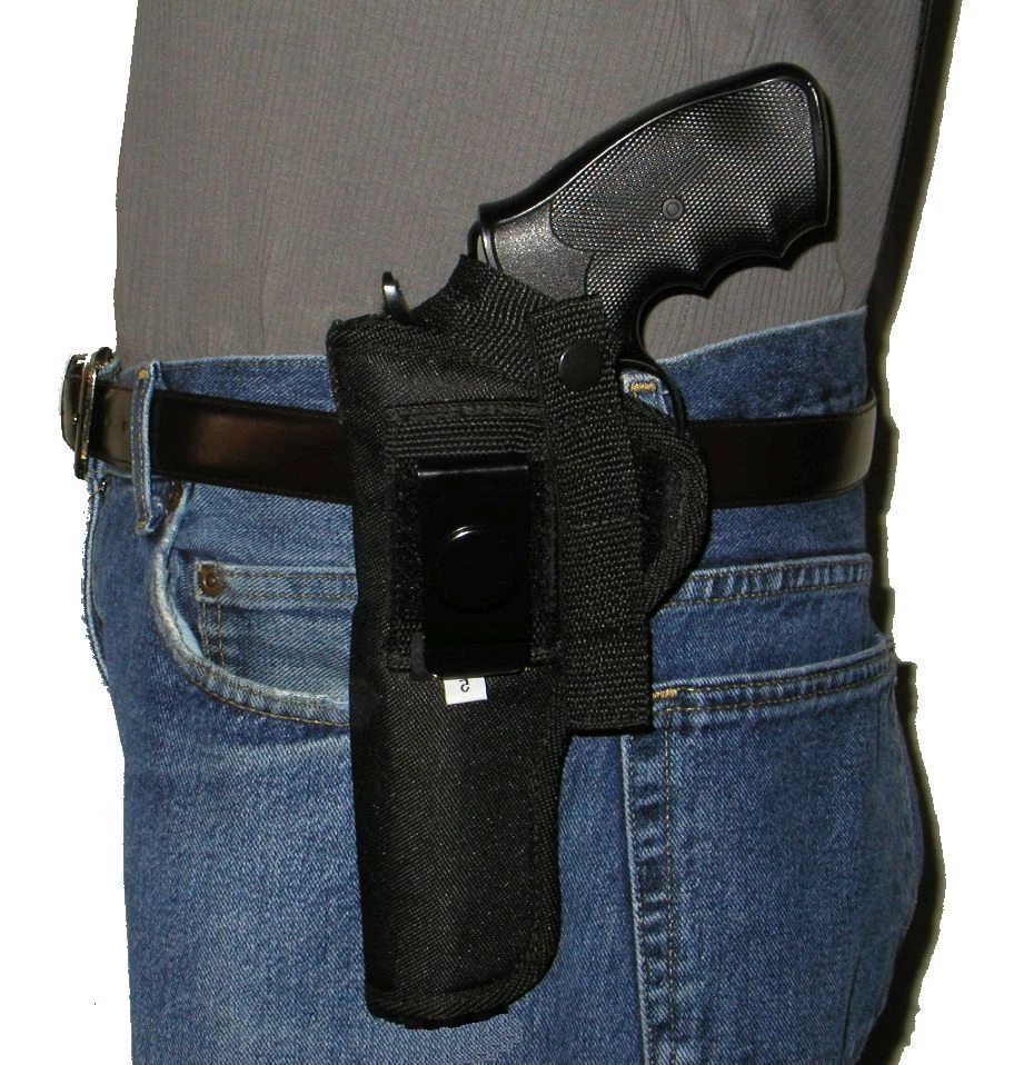 Belt Holster USA MFG Charter Arms Target Pathfinder Revolver .22 5 In - Image 1 of 4