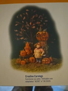 Reparto 56 Sculture Creative Villaggio Halloween In Scatola 56.55246 Illuminato *difetto* - Foto 1 di 2