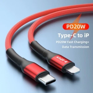 For iPhone 14 13 12 pro max Heavy Duty Fast Charger USB Data Cable Charging Cord - Foto 1 di 15