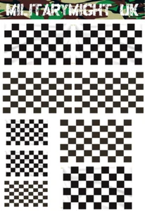 FIGURAS ESCALA 1/16 - 1/18 BANDERAS ACABADO CARRERA DIORAMA RC TANQUE - Imagen 1 de 1