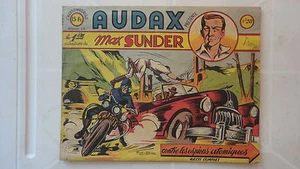 BD AUDAX MAX SUNDER CONTRE LES ESPIONS ATOMIQUES N°28 1950 - Picture 1 of 3