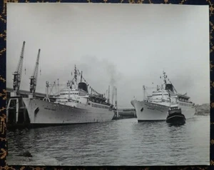 YBARRA y Cia~OCEAN LINER- PAQUEBOT~CABO SAN VICENTE-CABO SAN ROQUE+TUG~MARSEILLE - Picture 1 of 2