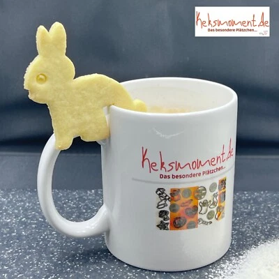 Keksausstecher Cookie Cutter Hase Bunny Rabbit Tassenkeks mug biscuit Plätzchen - Bild 1 von 4