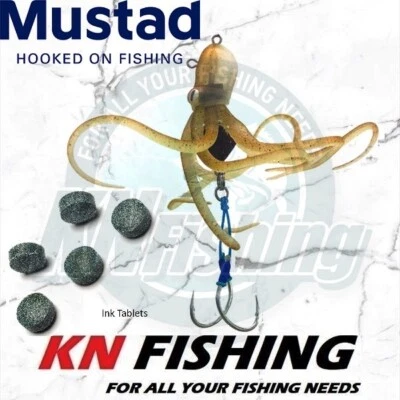 MUSTAD INKVADER Silicon Octopus Jig Lure Spinning Jigging Trolling 120gr 150gr - Image 1 of 2