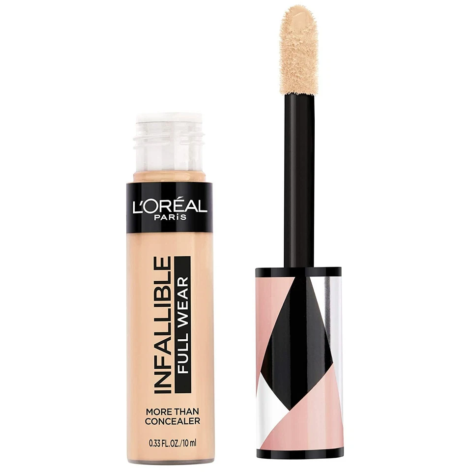 Loreal Paris Infallible Full Wear More Than Concealer #385 Amber .33 FL Oz X4