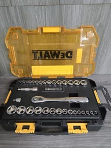 DEWALT 1/4"&3/8" 34 PC SOCKET SET (PSO035653) - Picture 1 of 7