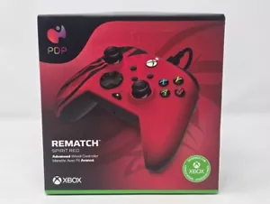 PDP Spirit Red REMATCH Advanced Wired Controller - Open Box - Picture 1 of 4
