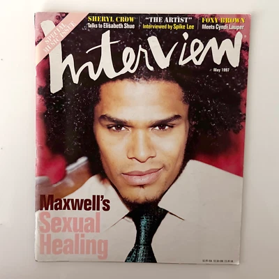 Interview Mag May 1997 Music Maxwell Prince Foxy Brown Cyndi Lauper Sheryl Crow - Image 1 of 4