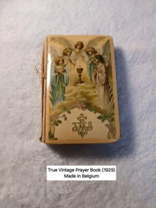 Jesus Make Me Worthy - Vintage Prayer Book (1929) - Picture 1 of 10