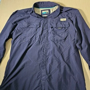Magellan Outdoor Angelshirt 2XL feuchtigkeitsableitend Blue Laguna Made belüftet - Bild 1 von 11