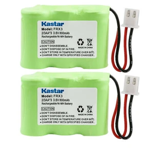 2x Batterie Kastar per Gru C CC Osservatore Solare Osservatore Meteo Windup Radio - Foto 1 di 3