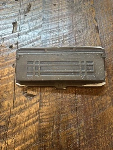 Vintage Art Deco Brass Mail Slot For Door - Salvaged, Heavy Gauge, Solid - Picture 1 of 7