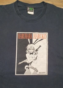 Haruhara Haruko Vtg Men's Large FLCL Broccoli Gear shirt - Picture 1 of 9