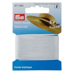 Prym Elastic Cord White 3m - Picture 1 of 1