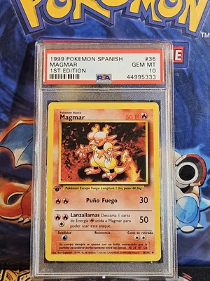 1999 Pokemon SPANISH Magmar 1st Edition Base Set  - Image 1 of 2