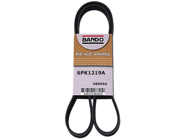 Accessory Drive Belt For 2013-2019 Nissan Sentra 2014 2015 2016 2018 VP296NT - Image 1 of 1