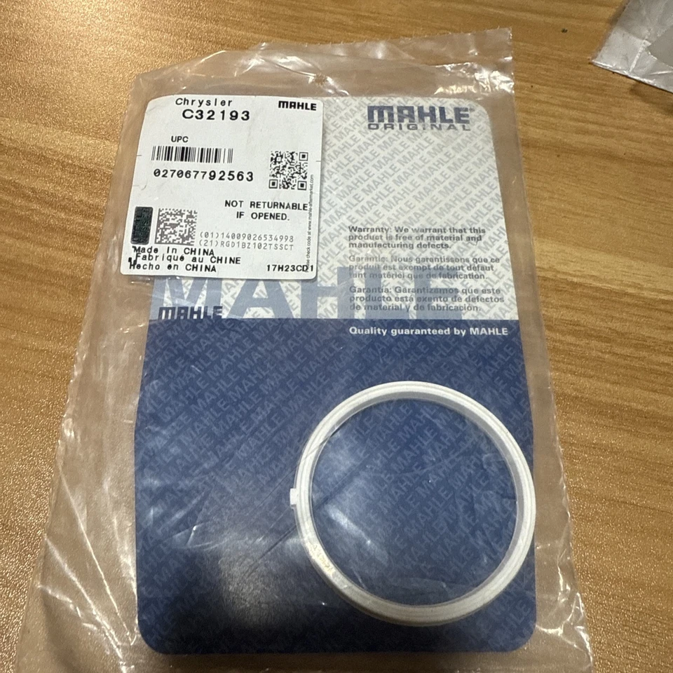 Sello termostato refrigerante motor MAHLE C32193 Foto 1 de 3