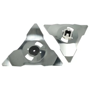 2 Lama 240mm per Wolf Garten Loopo M1000 Loopo M1500 Loopo M2000 tosaerba - Foto 1 di 9