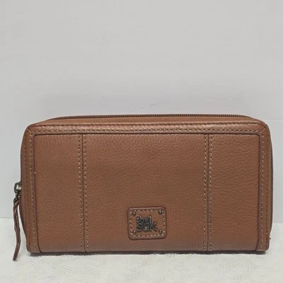 The Sak Tan Genuine Leather Zip Around Wallet - Image 1 of 4