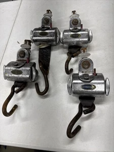 Q’STRAINT retractores de silla de ruedas de doble perilla, juego de 4, montaje L-Track - Imagen 1 de 9