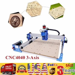 Industrie 3-Achsen 4040 Holzschnitzerei Fräsen CNC Router Graveur Schneidemaschine! - Bild 1 von 20