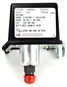 NEW United Electric H54-22-9502 Pressure Switch - Picture 1 of 5