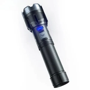 Linterna LED Recargable Multifuncional Exterior Antorcha Zoomable Impermeable  - Imagen 1 de 14