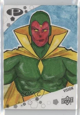 2021 Upper Deck Marvel Premier 1/1 Rene Cordova #SKT Auto Sketch 0nr3 - Image 1 of 3