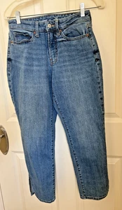 old navy womens size 4 petite high rise curvy OG straight - Picture 1 of 6